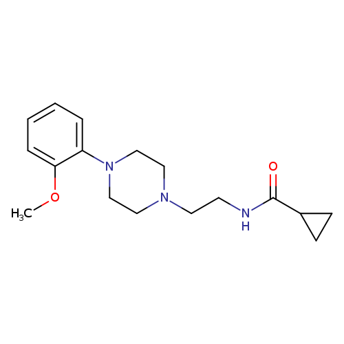 N-{2-[4-(2-methoxyphenyl)piperazin-1-yl]ethyl}cyclopropanecarboxamide