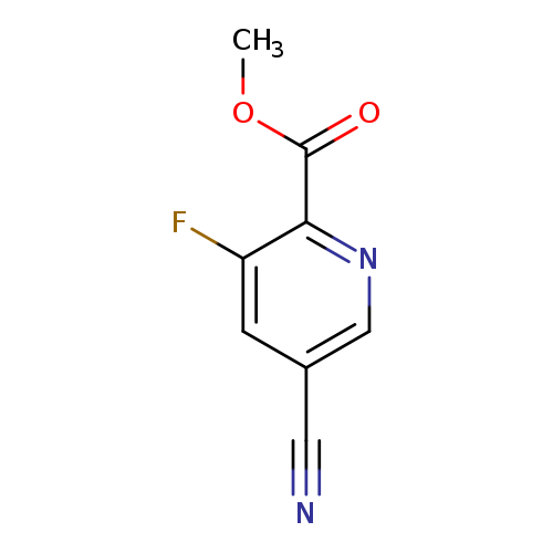 Methyl 5-cyano-3-fluoropicolinate