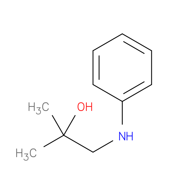1-Anilino-2-methylpropan-2-ol