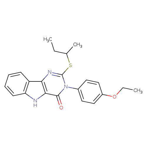 2-(butan-2-ylsulfanyl)-3-(4-ethoxyphenyl)-3H,4H,5H-pyrimido[5,4-b]indol-4-one