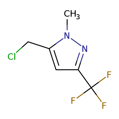 5-(chloromethyl)-1-methyl-3-(trifluoromethyl)-1H-pyrazole