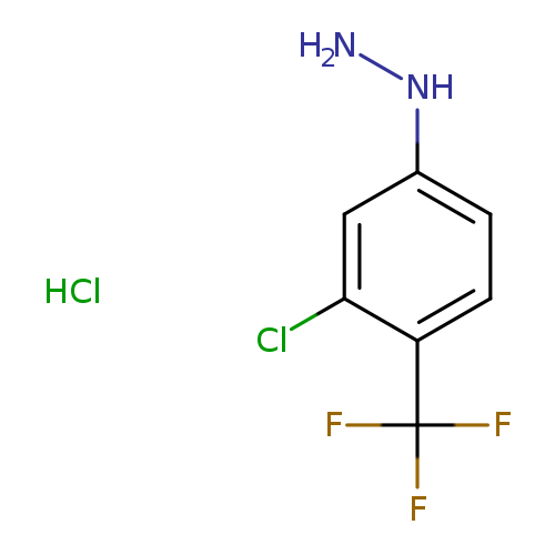 [3-chloro-4-(trifluoromethyl)phenyl]hydrazine hydrochloride