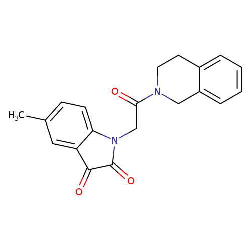 1-[2-(3,4-Dihydroisoquinolin-2(1h)-yl)-2-oxoethyl]-5-methyl-1h-indole-2,3-dione