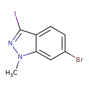 6-bromo-3-iodo-1-methyl-1H-indazole