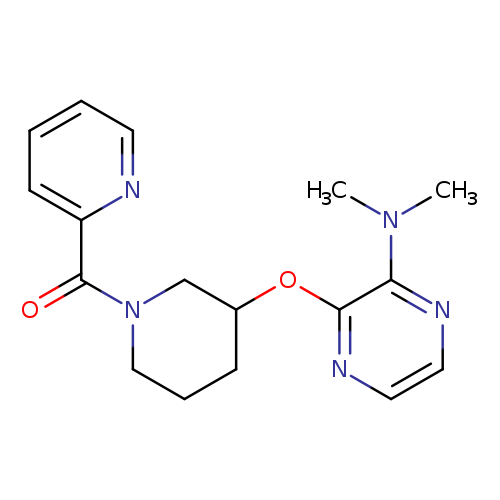 N,N-dimethyl-3-{[1-(pyridine-2-carbonyl)piperidin-3-yl]oxy}pyrazin-2-amine