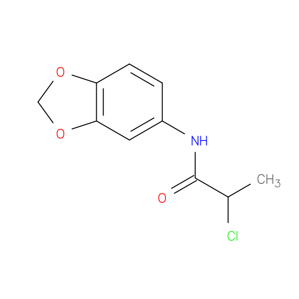 N-(Benzo[d][1,3]dioxol-5-yl)-2-chloropropanamide