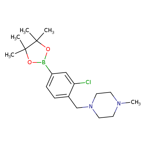 3-Chloro-4-(4-methylpiperazinomethyl)phenylboronic acid, pinacol ester
