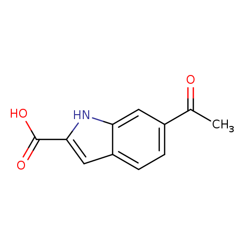 6-Acetyl-1h-indole-2-carboxylic acid