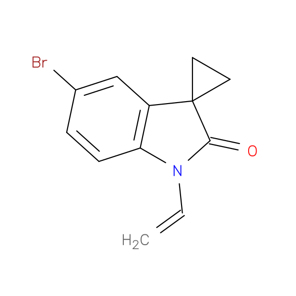 5'-Bromo-1'-vinylspiro[cyclopropane-1,3'-indolin]-2'-one