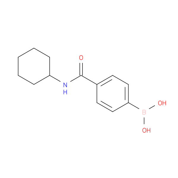 (4-(Cyclohexylcarbamoyl)Phenyl)Boronic Acid