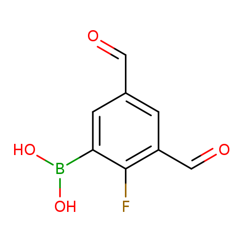2-Fluoro-3,5-diformylphenylboronic acid