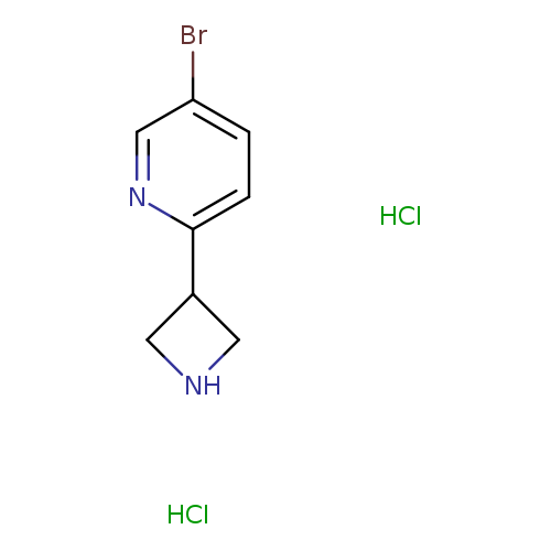 2-(azetidin-3-yl)-5-bromopyridinedihydrochloride