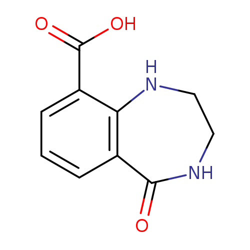 5-oxo-2,3,4,5-tetrahydro-1H-1,4-benzodiazepine-9-carboxylic acid