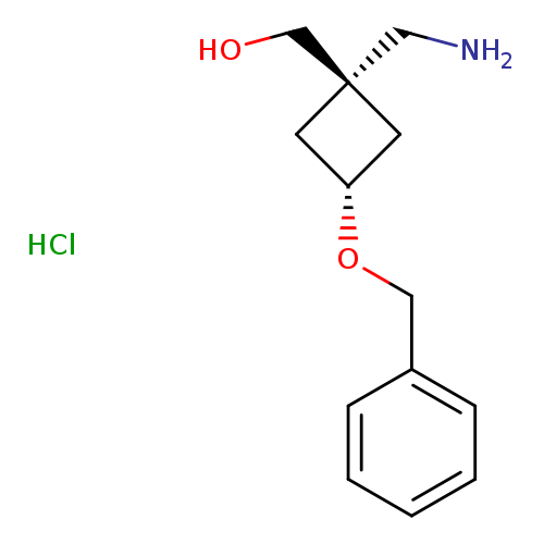 [(1r,3r)-1-(aminomethyl)-3-(benzyloxy)cyclobutyl]methanol hydrochloride