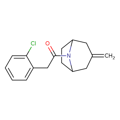 2-(2-chlorophenyl)-1-{3-methylidene-8-azabicyclo[3.2.1]octan-8-yl}ethan-1-one