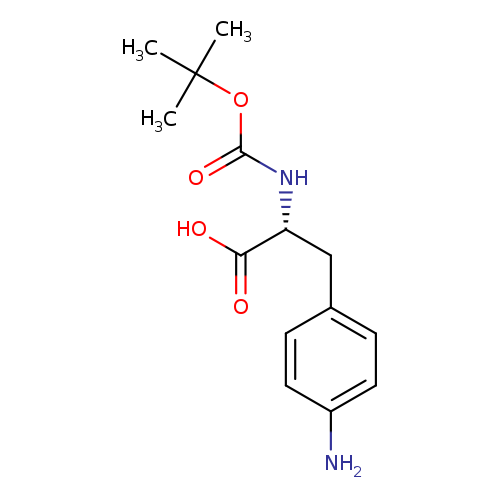 D-Phenylalanine, 4-amino-N-[(1,1-dimethylethoxy)carbonyl]-