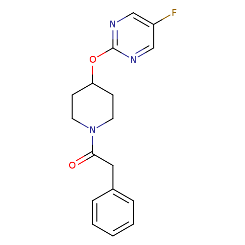 1-{4-[(5-fluoropyrimidin-2-yl)oxy]piperidin-1-yl}-2-phenylethan-1-one