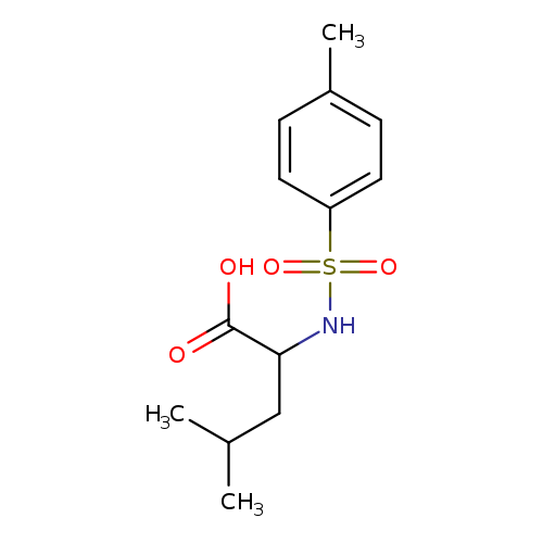 4-Methyl-2-(4-methylphenylsulfonamido)pentanoic acid