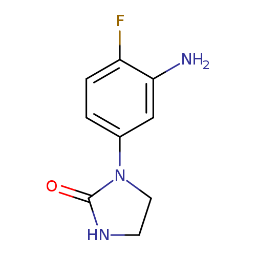 1-(3-amino-4-fluorophenyl)imidazolidin-2-one