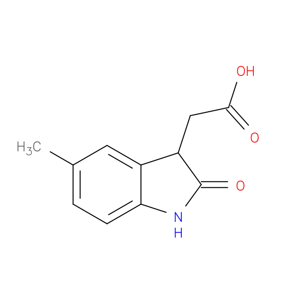 (5-Methyl-2-oxo-2,3-dihydro-1H-indol-3-yl)acetic acid