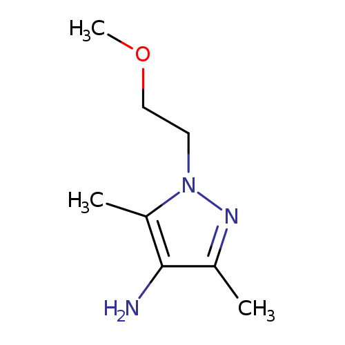 1-(2-methoxyethyl)-3,5-dimethyl-1H-pyrazol-4-amine