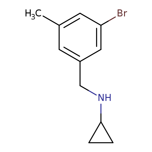 N-[(3-Bromo-5-methylphenyl)methyl]cyclopropanamine