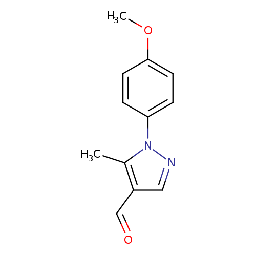 1-(4-Methoxyphenyl)-5-methyl-1H-pyrazole-4-carboxaldehyde