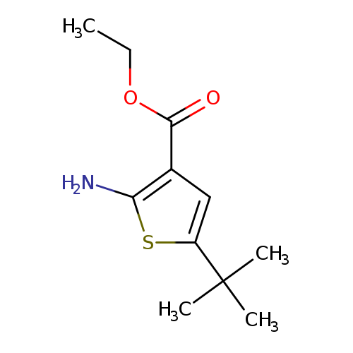 Ethyl 2-amino-5-tert-butylthiophene-3-carboxylate
