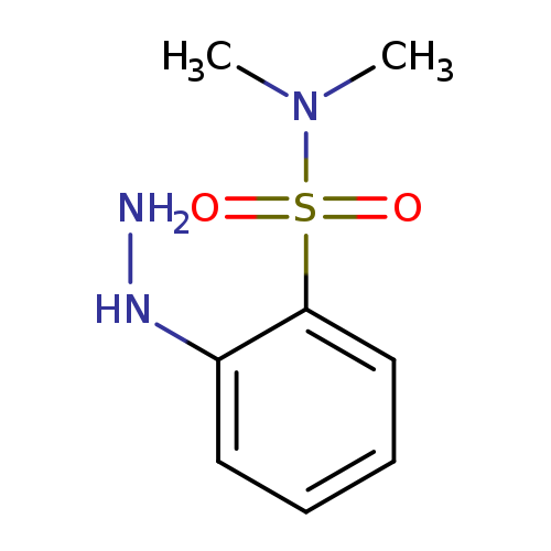 2-hydrazinyl-N,N-dimethylbenzene-1-sulfonamide