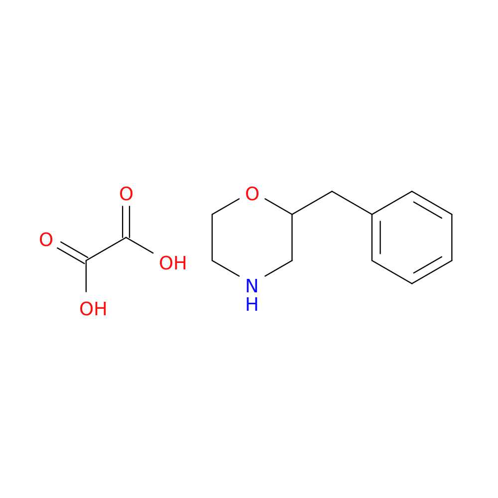 2-benzylmorpholine; oxalic acid