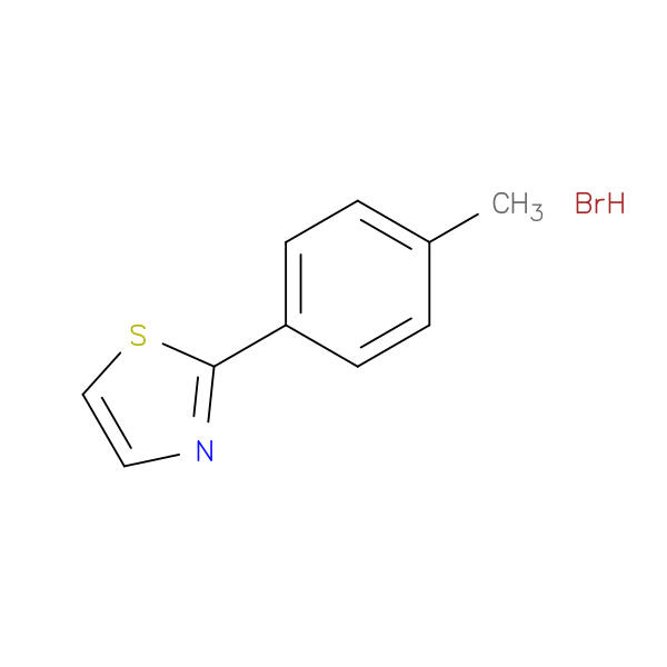 2-(4-methylphenyl)-1,3-thiazole hydrobromide