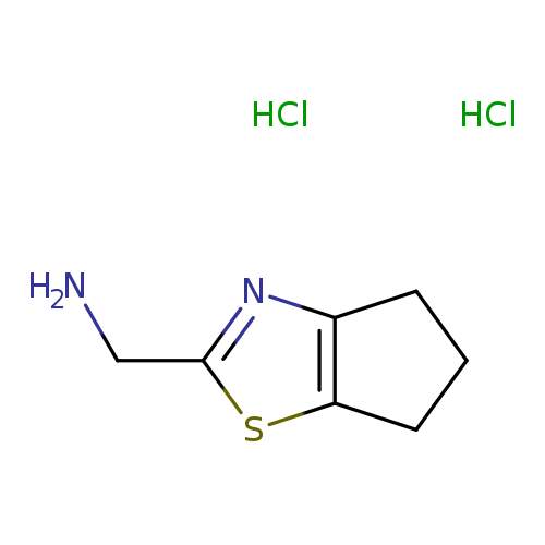 1-{4H,5H,6H-cyclopenta[d][1,3]thiazol-2-yl}methanamine dihydrochloride