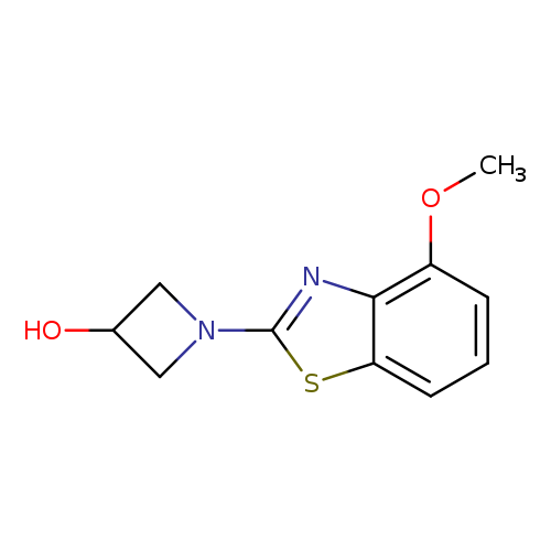 1-(4-methoxy-1,3-benzothiazol-2-yl)azetidin-3-ol