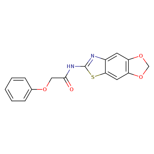 N-{4,6-dioxa-10-thia-12-azatricyclo[7.3.0.0^{3,7}]dodeca-1(9),2,7,11-tetraen-11-yl}-2-phenoxyacetamide