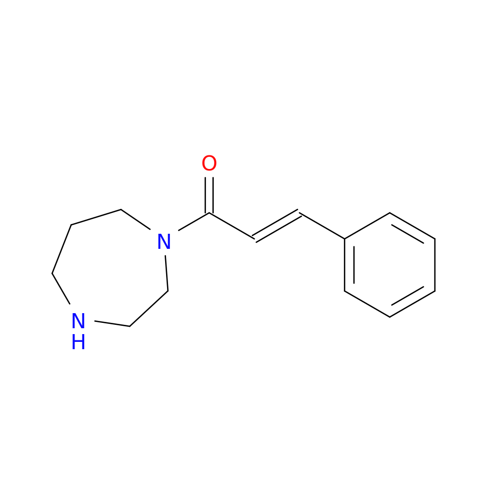 (2E)-1-(1,4-diazepan-1-yl)-3-phenylprop-2-en-1-one