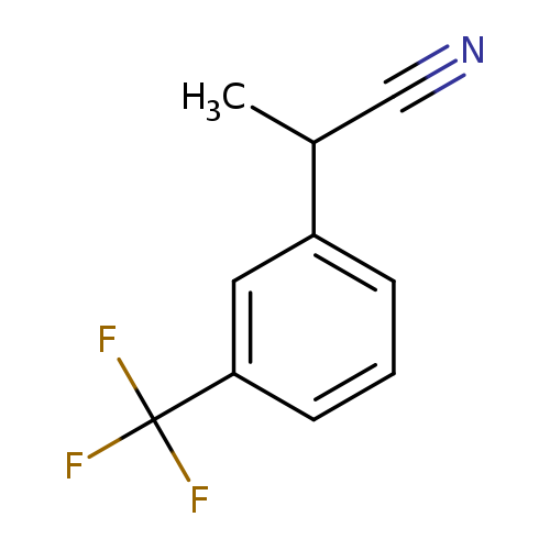 2-(3-(Trifluoromethyl)phenyl)propanenitrile