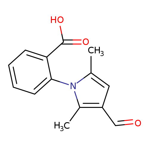 2-(3-Formyl-2,5-dimethyl-1h-pyrrol-1-yl)benzoic acid