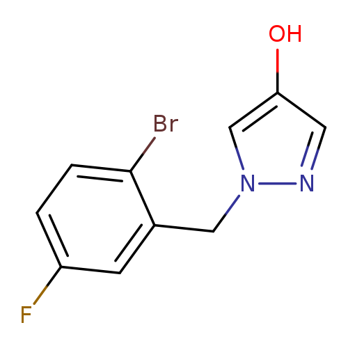 1-(2-Bromo-5-fluoro-benzyl)-1h-pyrazol-4-ol