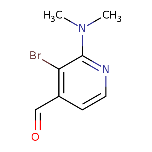 3-bromo-2-(dimethylamino)pyridine-4-carbaldehyde