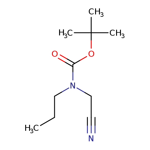 tert-Butyl cyanomethylpropylcarbamate