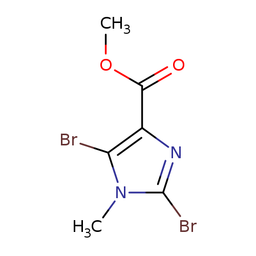 methyl 2,5-dibromo-1-methyl-1H-imidazole-4-carboxylate