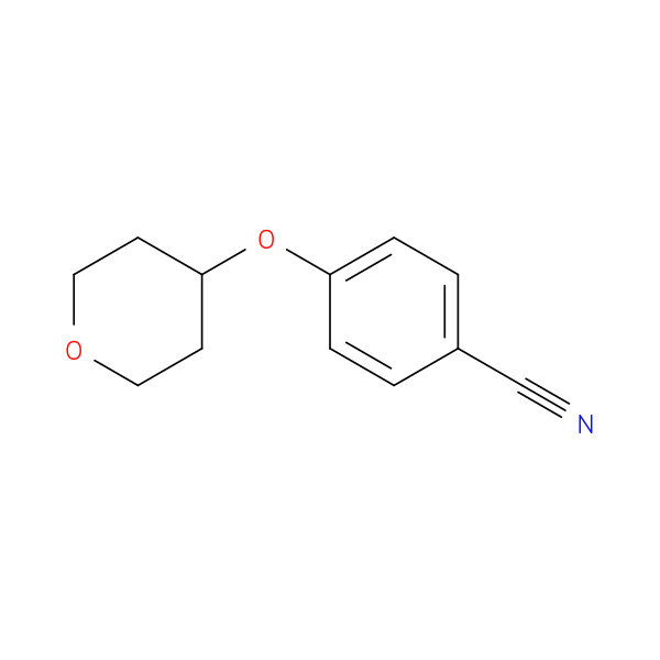 4-((Tetrahydro-2H-pyran-4-yl)oxy)benzonitrile