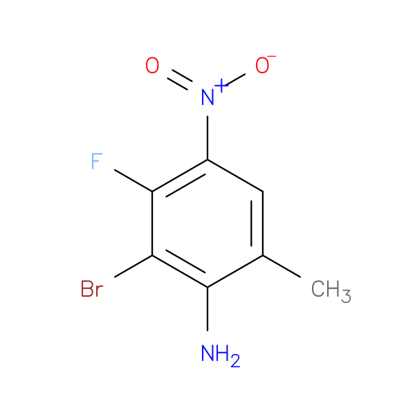 2-Bromo-3-fluoro-6-methyl-4-nitroaniline