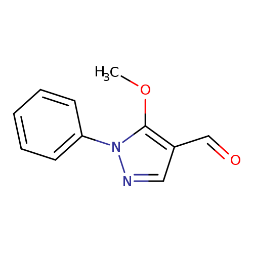 5-methoxy-1-phenyl-1H-pyrazole-4-carbaldehyde