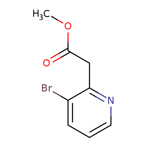 2-Pyridineacetic acid, 3-bromo-, methyl ester