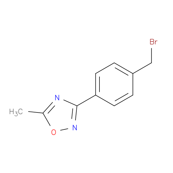 3-[4-(Bromomethyl)phenyl]-5-methyl-1,2,4-oxadiazole