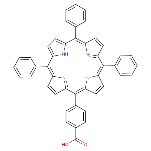 5-Mono(4-carboxyphenyl)-10,15,20-triphenyl porphine