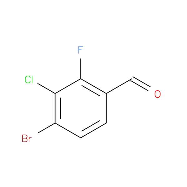 4-Bromo-3-chloro-2-fluorobenzaldehyde