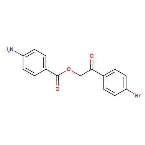 2-(4-Bromophenyl)-2-oxoethyl 4-aminobenzoate