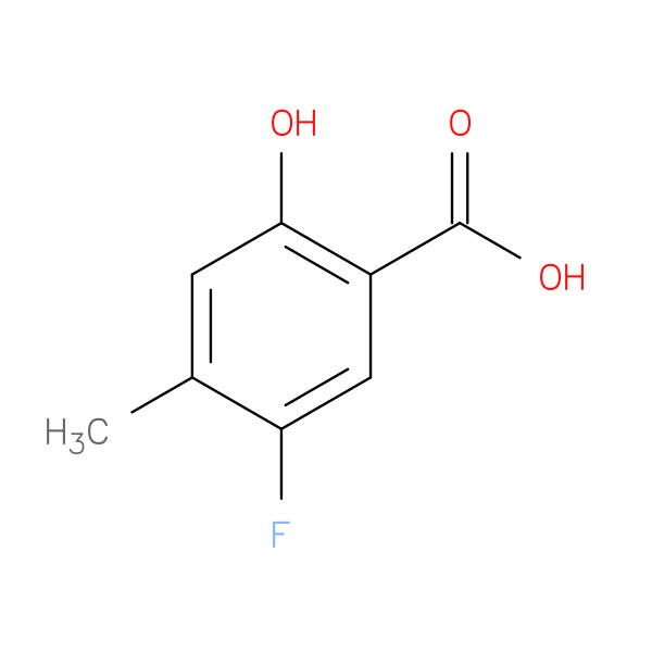 5-fluoro-2-hydroxy-4-methylbenzoic acid